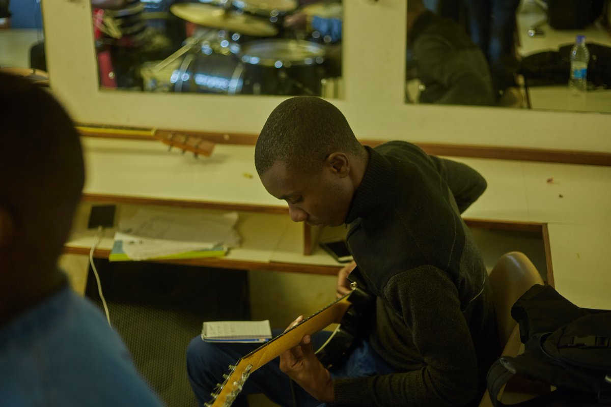 sula_malawi's tweet photo. #Sulartists going through a band leadership session during #Sulatraining organised by Department of Fine and Performing Arts, University of Malawi in partnership with Music in Africa #SoundConnectsFund #Sula #SulaMw #UnimaFPA https://t.co/6PMEk1zsMK
