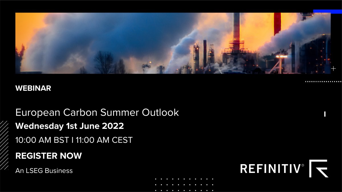 In light of ongoing climate policy reforms and the way the war in Ukraine has impacted Europe’s energy situation, how is the continent’s carbon marker reacting? Join our market experts to know more. Register here: refini.tv/3kVm278