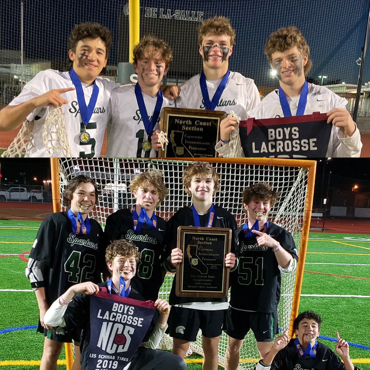 DLS_Lacrosse's tweet photo. Then- 2019 NCS Freshman 
Now- 2022 NCS Seniors @dlsathletics @DermonLuke @hughconrad7 @nolanohrman1 @cbamberger50 https://t.co/v0h0tOf29m