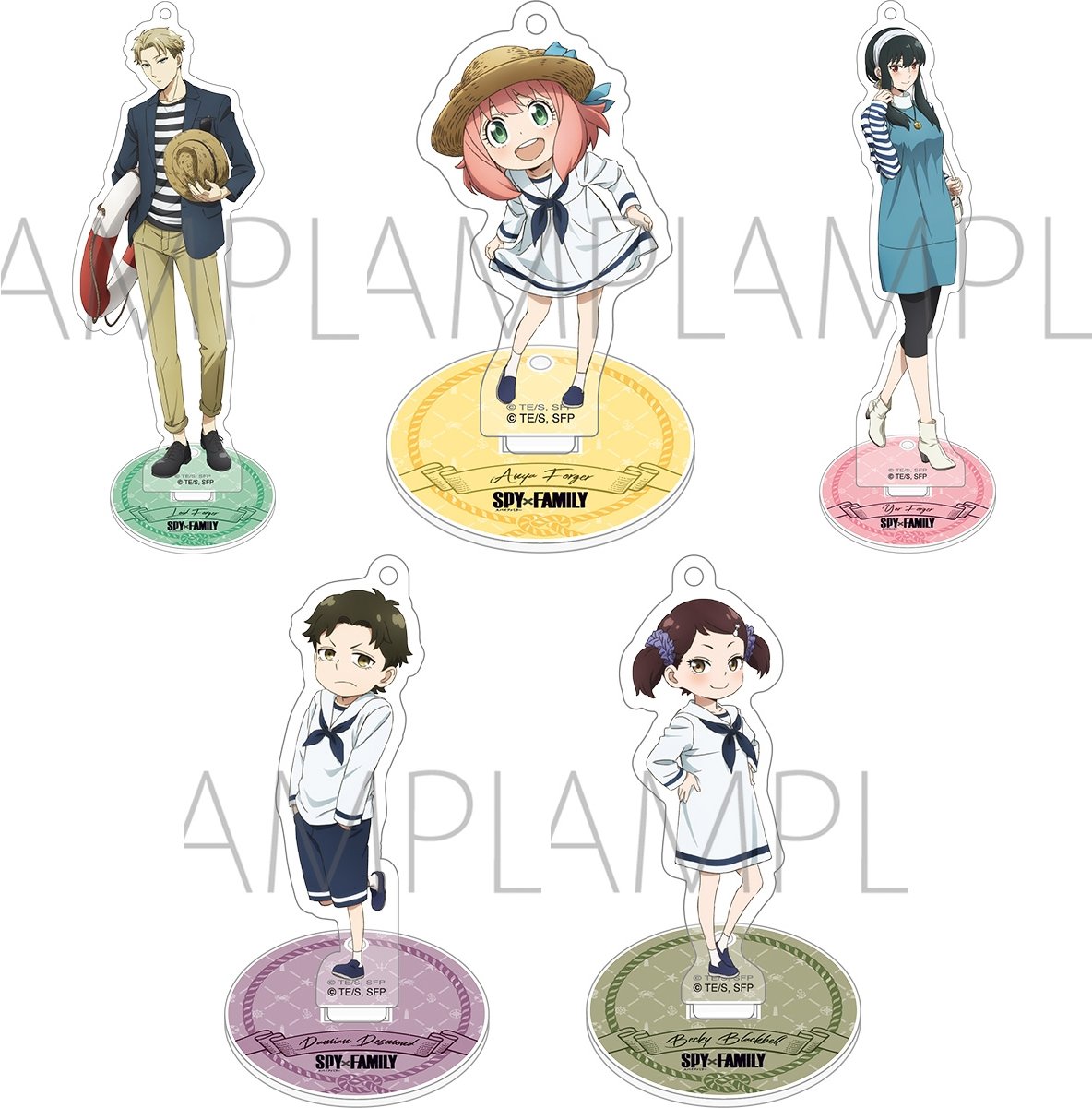 SPY×FAMILY アーニャ ダミアン 原作絵 アクリルスタンド 限定品 スパイ