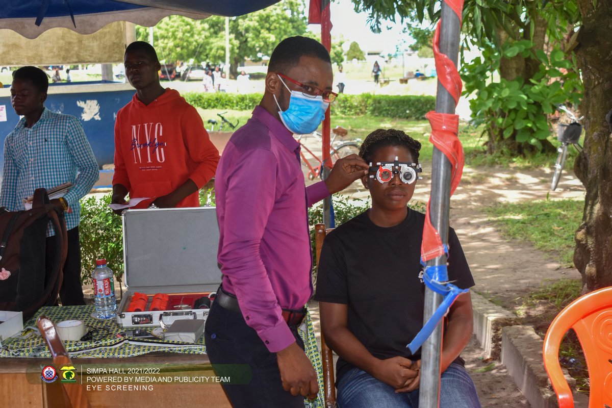 SIMPA_JCRC's tweet photo. Day 1 of the Free Eye Screening Program was Massive 🔥🔥🔥.
Today is the last and final day.
@GeosaOfficial
@hesauewofficial
@possa_uew
@uewsrc1
@miss_hannet
@uew_daily
 @SossaOfficial
#SEECLEARSEEBETTER 
#SAMMY4SIMPA 
#CUSTODIANS 
#GREATNESS https://t.co/v8O0fNIHXH