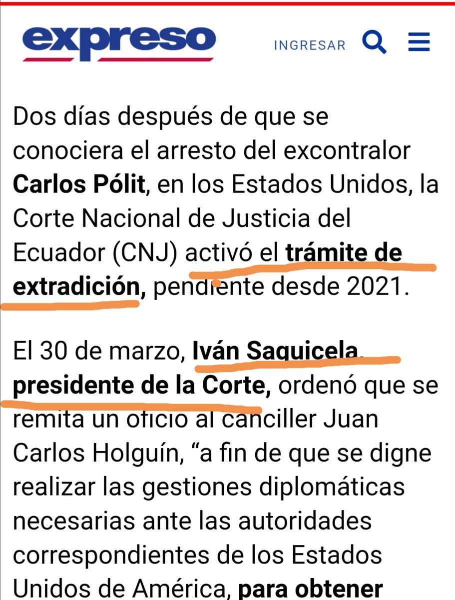 semarco's tweet photo. Desconfiamos de la justicia en el 🇪🇨, y estamos en DESACUERDO con su intención de extraditarlo al 🇪🇨, ya que estaría a merced de algún Juez 💵que lo libere.
Que sea juzgado allá en 🇺🇸 y  que cumpla su pena. Que retorne al 🇪🇨 a seguir pagando cárcel.
#RedDeTuiterosDemocraticos https://t.co/3U608kfwzb