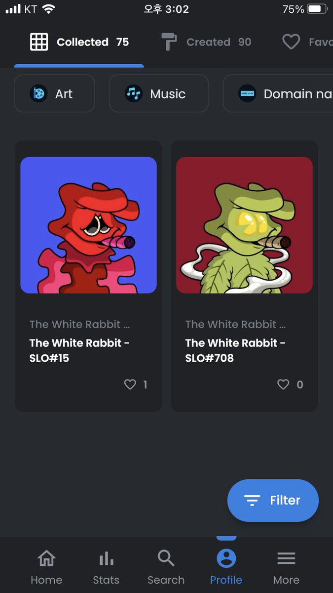 에어드랍으로 받은 NFT🐰🐰 자랑자랑
thanks!
<a href="/bandglencheck/">Glen Check</a> <a href="/club_rabbithole/">The White Rabbit</a>