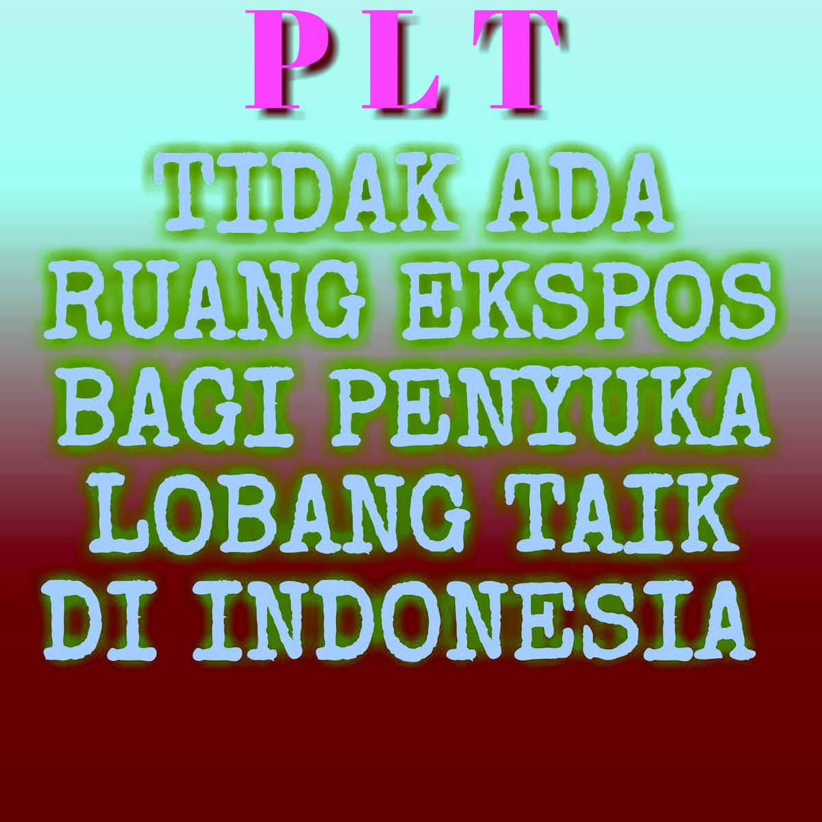 KudusSrikandhi's tweet photo. Indonesia Negara berdasarkan PANCASILA.
PLT (Penyuka Lobang Taik) Atau LGBT tak sesuai dengan Moral Bangsa yg beragama dan budi luhur Bangsa yang beradab. https://t.co/mLjVuAAMBn