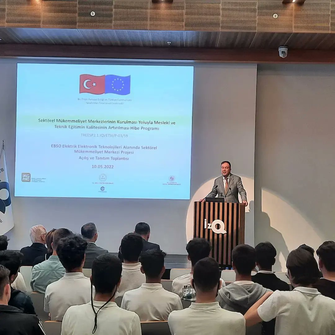 2 yıl sonrası öngörülemeyen okulun adı İzmir'de Çınarlı MTAL'dir.. İzQ Girişimcilik Merkezi'nde AB Projesi kapsamında EBSO Elektrik Elektronik Teknolojileri Alanında Sektörel Mükemmelliyet Merkezi, Çınarlı Mesleki ve Teknik Anadolu Lisesinde kuruluyor.