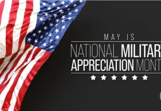 I salute and celebrate the millions of veterans, the active duty, and their caregivers for the sacrifices they have made to keep this country safe. Thank you.
#MilitaryAwarenessMonth