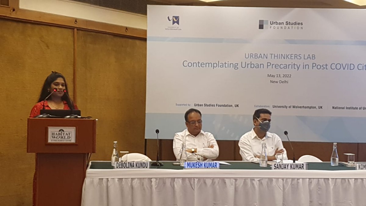 NIUA_India (@niua_india) on Twitter photo Policies & planning needs to be linked to evaluate post-Covid inequalities. Collaborations & knowledge exchange between diverse partners will set the context for future research- <a href="/Komaliy/">Dr. Komali Yenneti (she/her) π</a> at the Urban Thinkers Lab on Contemplating Urban Precarity in Post COVID Cities Policies & planning needs to be linked to evaluate post-Covid inequalities. Collaborations & knowledge exchange between diverse partners will set the context for future research- <a href="/Komaliy/">Dr. Komali Yenneti (she/her) π</a> at the Urban Thinkers Lab on Contemplating Urban Precarity in Post COVID Cities