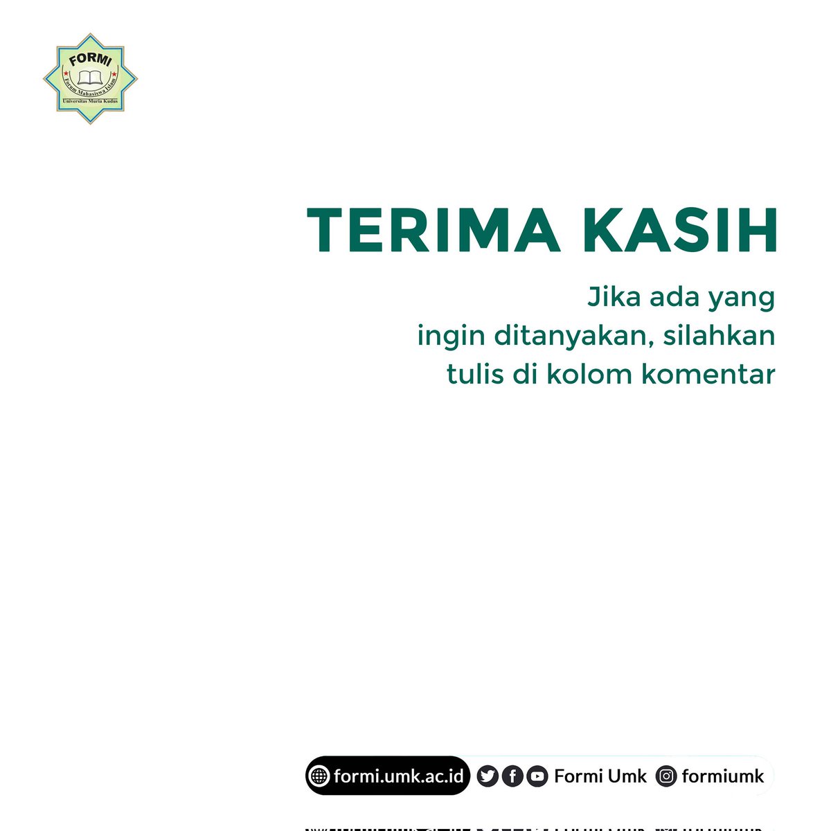 Formi UMK tweet media