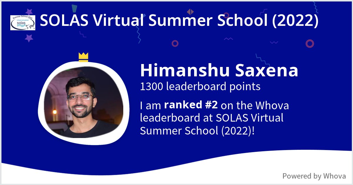 Himanshu Saxena tweet media