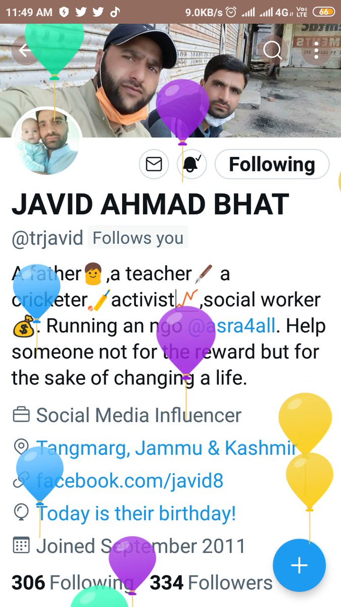 asra4all's tweet photo. @trjavid happy birthday to you sir https://t.co/NPdMqqJ6tn