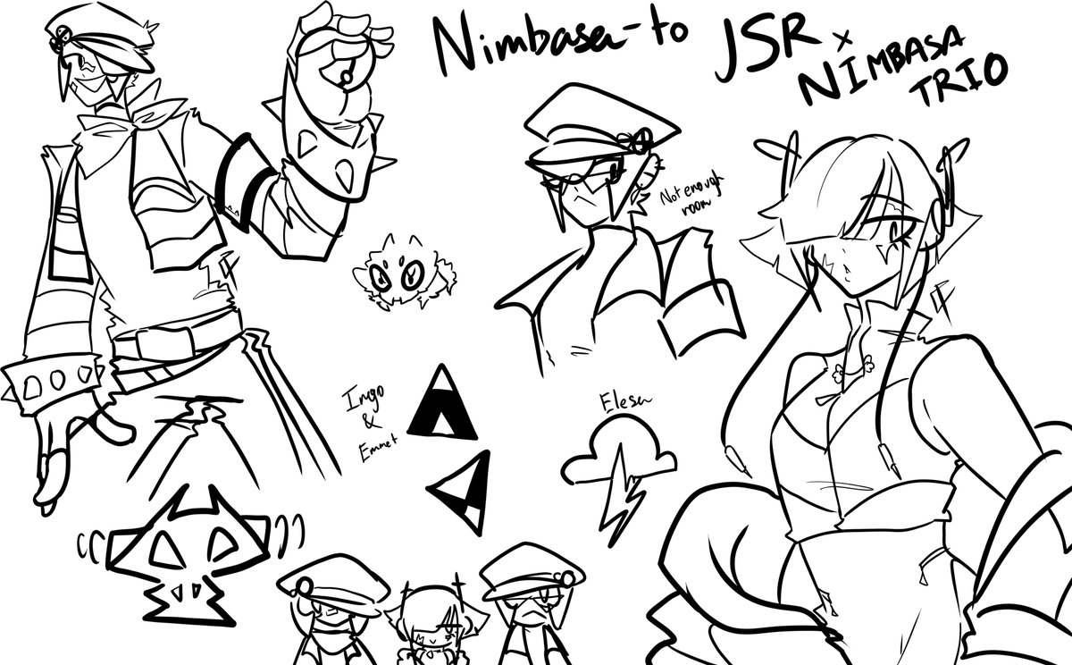 Marzipan_4's tweet photo. Damn I'm actually thinking of a whole AU of the Nimbasa Trio as Rudies
#myart #pkmnプラス #submas #elesa #nimbasa #jsr #jetsetradio https://t.co/FOOBObxAvP
