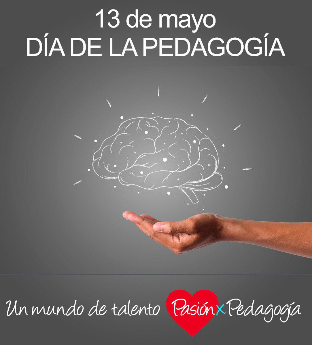 Llegué a la #pedagogía casi de casualidad, pero ha sido una gran fuente de satisfacción y felicidad en mi vida. Feliz día compañer@s ❤️ #DíaDeLaPedagogía