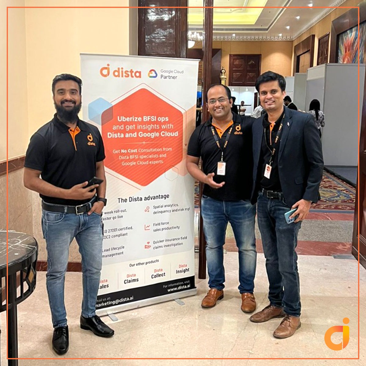 We are attending the Elets 7th BFSI Leadership Summit 2022 as an #exhibitor!

#BFSILeadershipSummit #NBFC #Dista #AI #SalesEnablement #EletsLeadershipSummit #inpersonevent