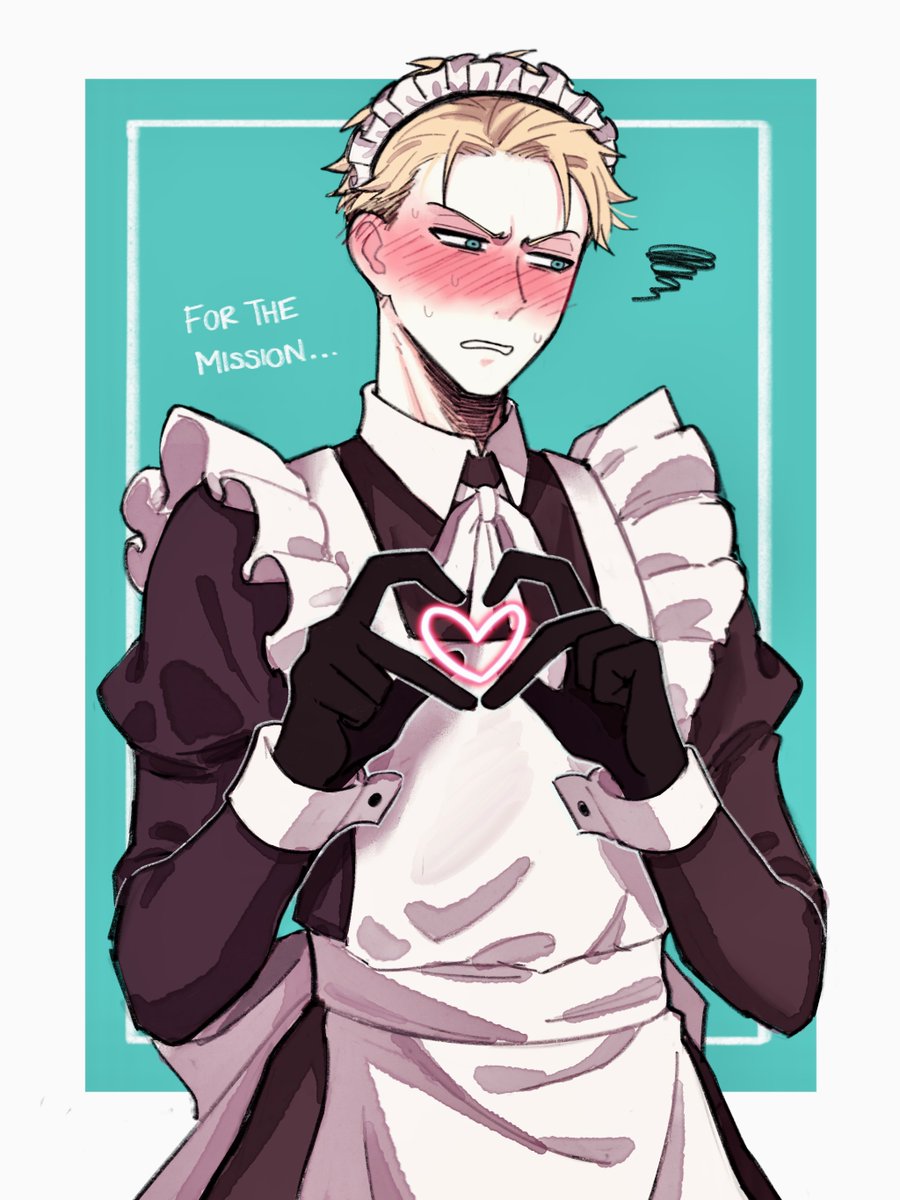 Become a maid, for world peace
#SpyxFamily #Spy_Family #loidforger
