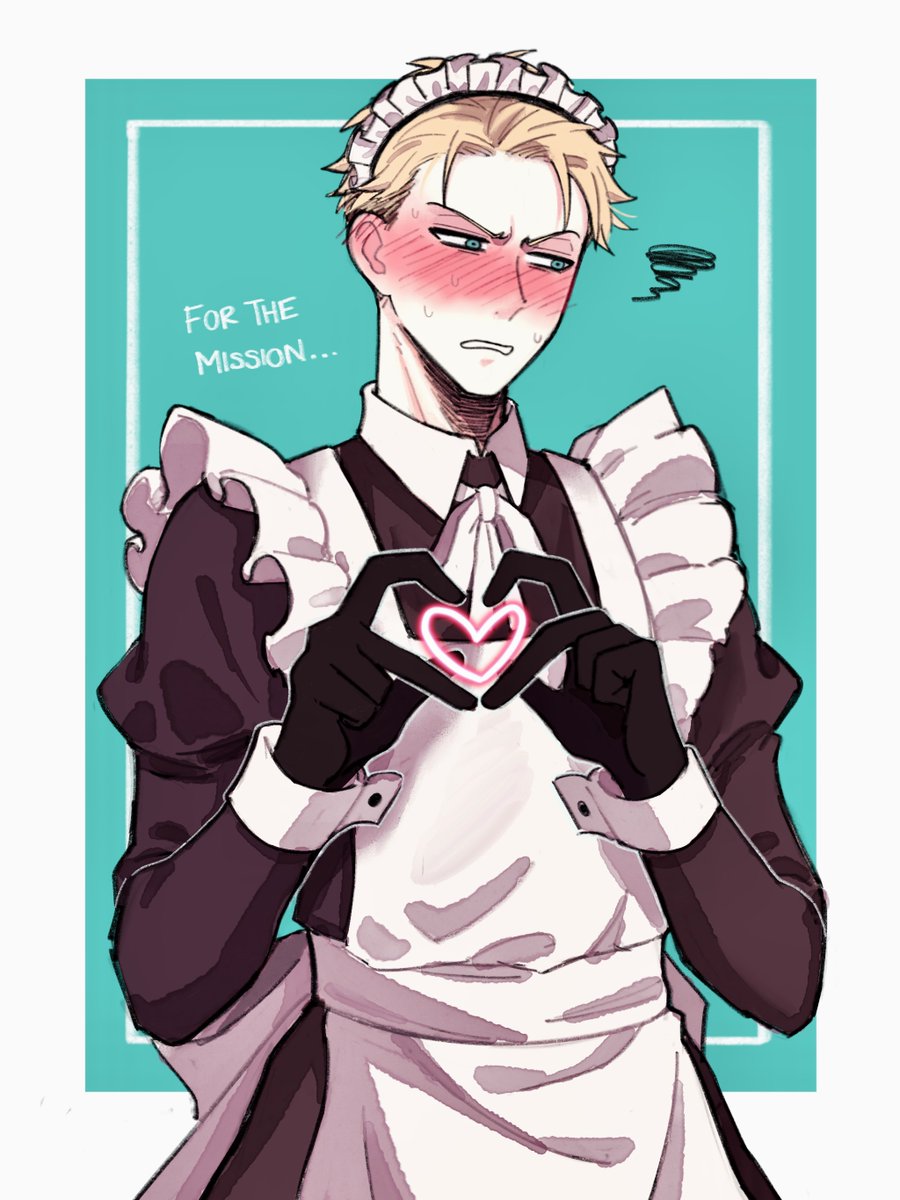 Become a maid, for world peace
#SpyxFamily #Spy_Family #loidforger 