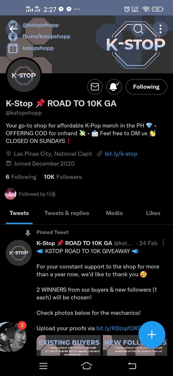 krysha_03's tweet photo. @kstopshopp Wala akong swerte sa ganto pero sasali ako ng sasali 💪🥰 @chaan_wee @ https://t.co/sGeyvsQzJc