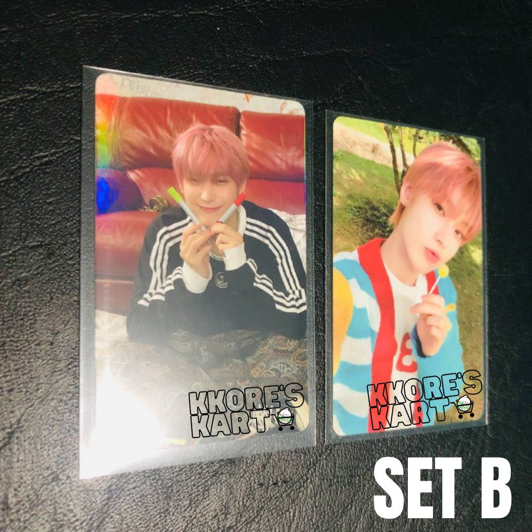 wts lfb ph help rt

enhypen sunoo pc 

❀ ₱500/set (470 payo) + local sf
❀ mop: gcash mod: j&amp;t, sco
❀ onhand 
❀ 9.5/10 condi
📍mm

(sg22 mini poster and weathercard included in setB)

dm/reply to claim

t. d:a yet sunoo pc pola d:d charybdis holo sg 2022 nrpc set
#kkoresells