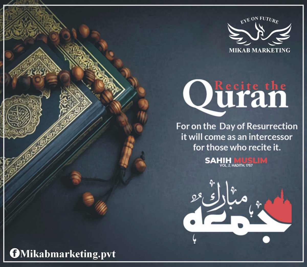 MikabMarketing's tweet photo. Mikab Marketing wishes everyone Jummah Mubarak !!! https://t.co/c9NCzoxkSh