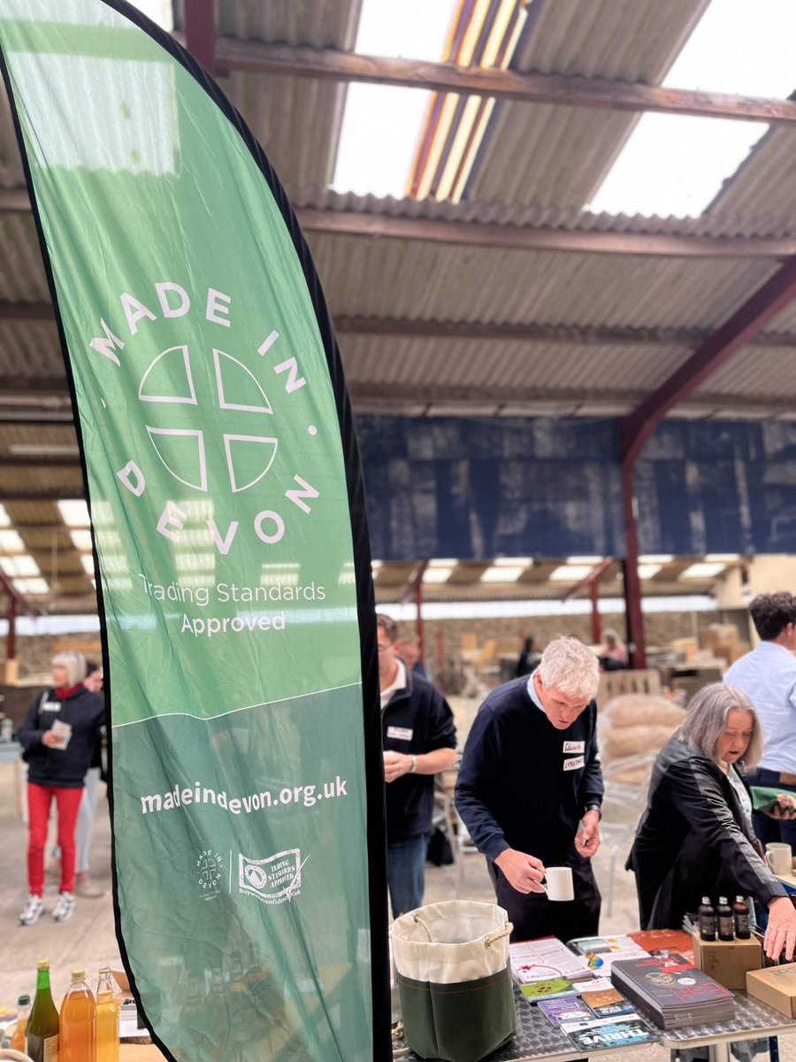 SharphamCheese's tweet photo. Inspiring morning with @MadeinDevon2 meeting fellow members and talking about working together to champion our Devon products and services #shoplocal #supportlocal https://t.co/jGpvSU8wBV