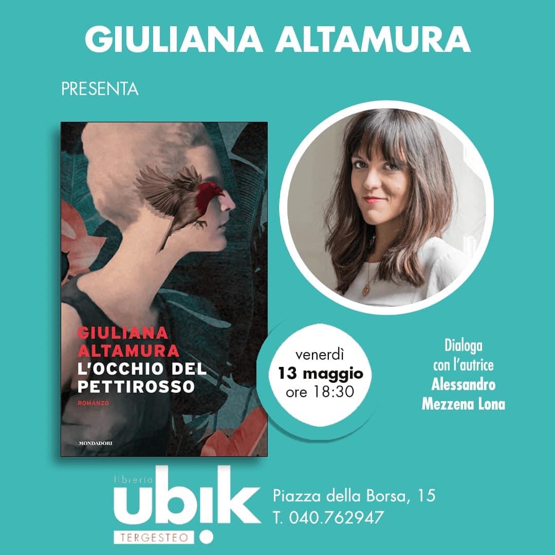Vi aspetto oggi alla Ubik di Trieste con <a href="/alemezlo/">Alessandro Mezzena Lona</a> ! #lOcchioDelPettirosso <a href="/Mondadori/">Mondadori</a>