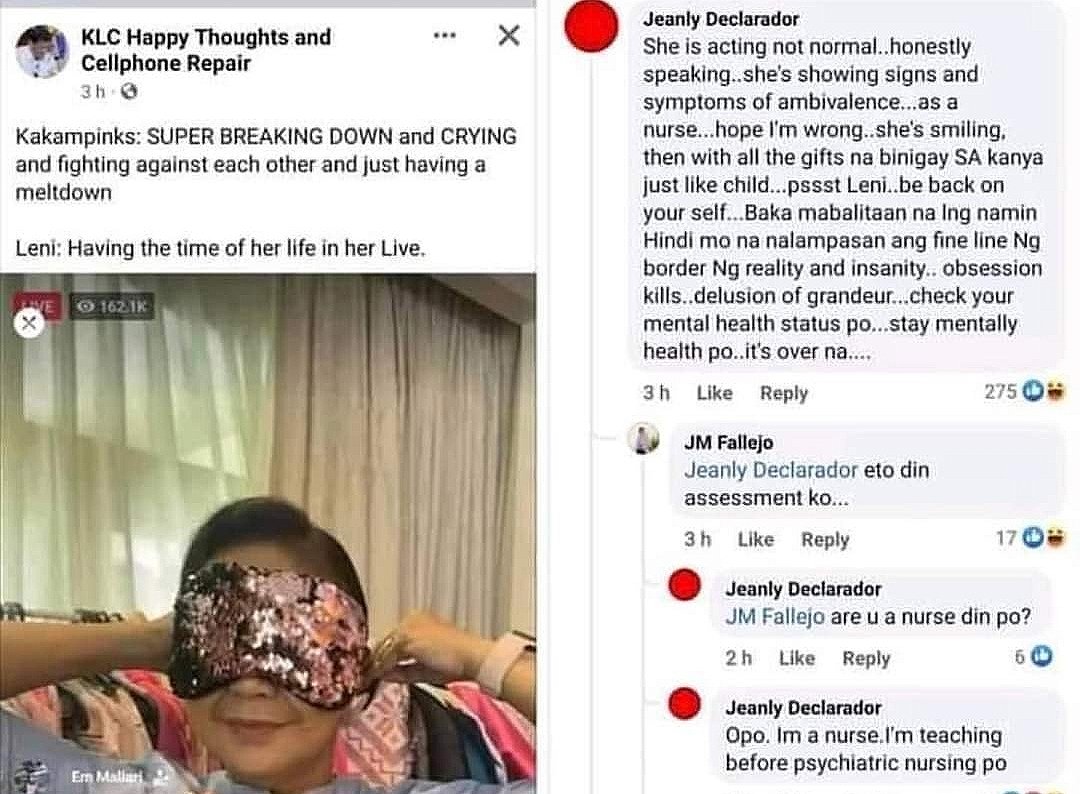 minttsokochi's tweet photo. @akosijex Buti naalalang mag-log out. 
Si Jeany nakalimutan bago niya sinagot ang sarili niya... o silang lahat si Jeany sa iisang script 🤭 https://t.co/PYV2MOqyx5