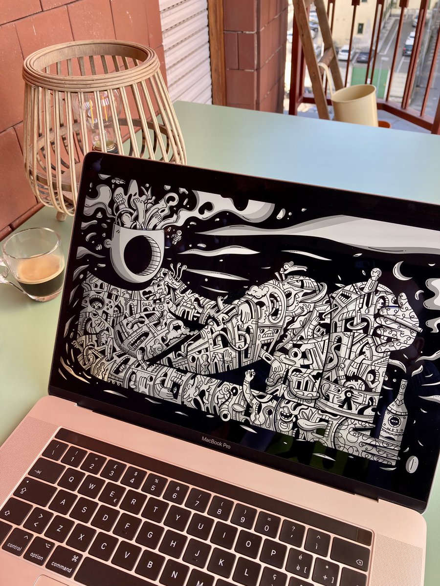 LeleGastini's tweet photo. GM! 🔥☀️I’m so excited!! 
Dropping soon this piece on KO 💙
Aaaaand I woke up and placed a bid for @hemilylan 🚀🚀🚀🚀 https://t.co/SdYa7ua8Va