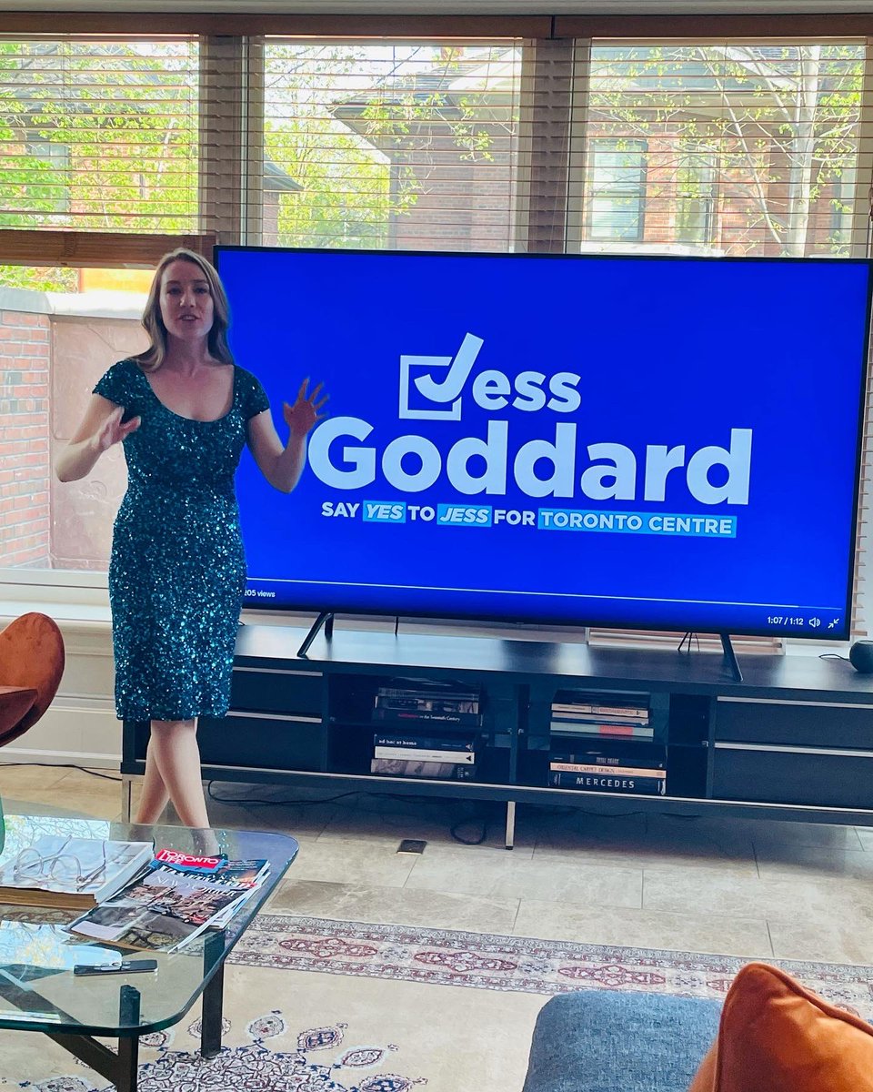 cmusarat's tweet photo. It a great honour to host Monte McNaughton and Kate. What a fantastic evening in support of our outstanding PC candidate Jess Goddard in Toronto Centre. 
Watch out guys she is a fireball!!! 
@MonteMcNaughton @JessGoddardPC @OntarioPCParty @fordnation https://t.co/1YuNrY9QFm