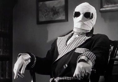 HostofHorrors's tweet photo. It's been since I last been on here and I've been slippin, but Host of Horrors is still on! We're in our #InvisibleManMonth and exploring the Invisible Man films and it's other iterations. https://t.co/BuZF3IjaDw