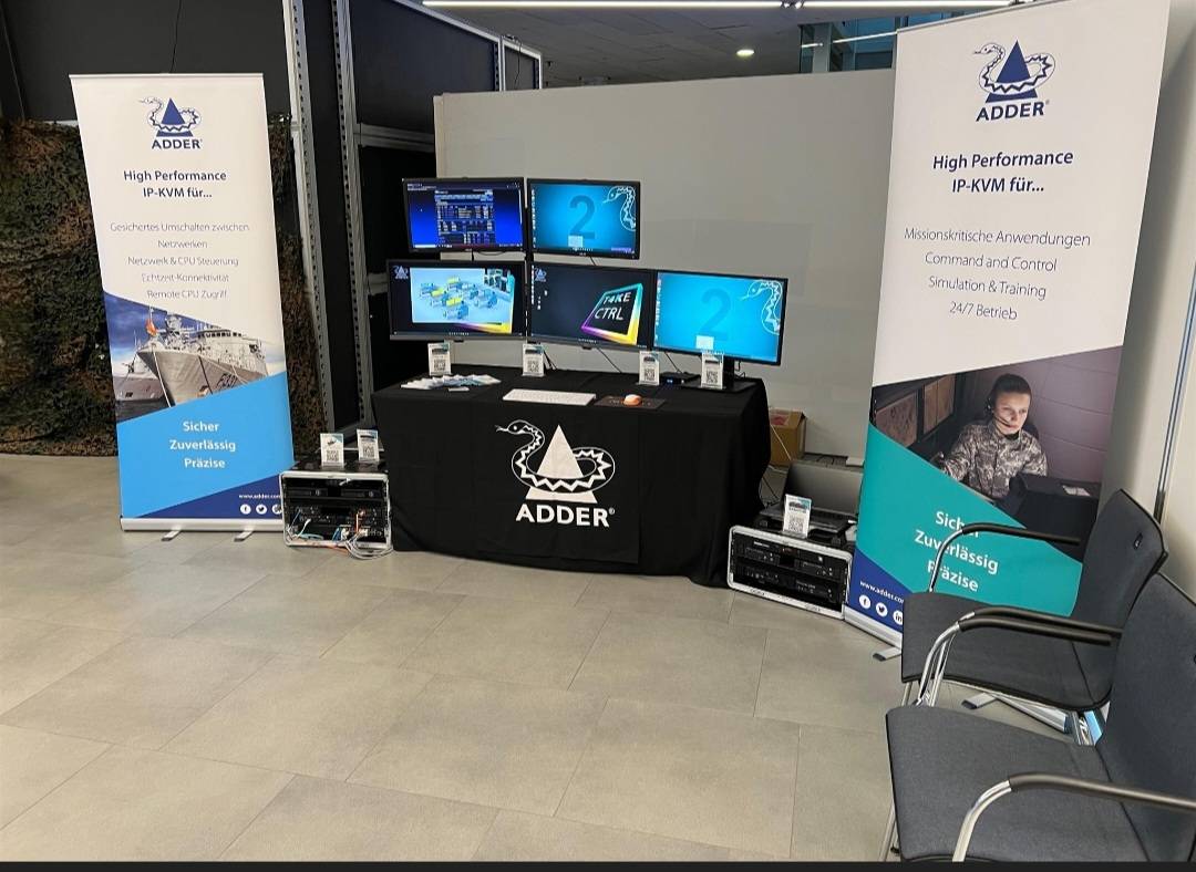 Adder's tweet photo. What a week! Not only have the @Adder team been busy in Barcelona for @ISE_Show but we have been making great conversations at @mediaprodshow in UK and @AFCEABonn in Germany! Events are back and we love it!
#mpts22 #ise2022 #afceade #technology #reconnect #kvm #ip #backtoevents https://t.co/HS0maR0XZs