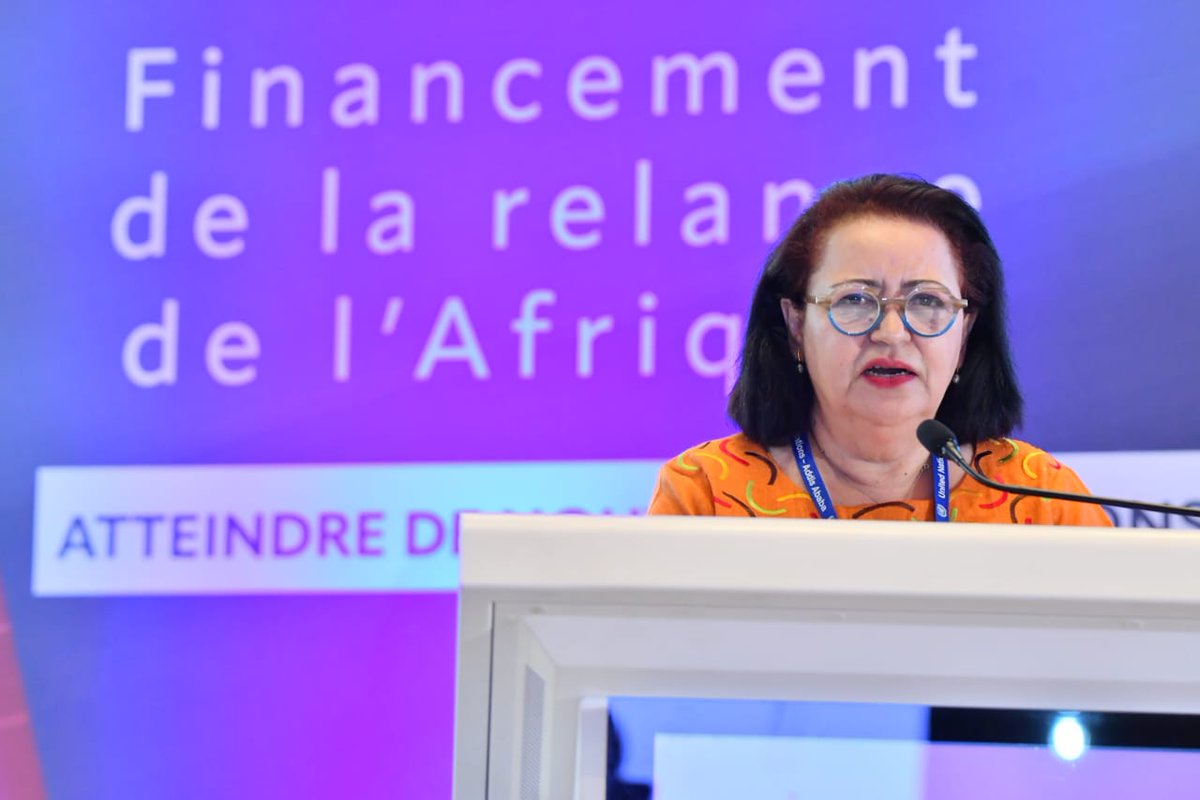 ECA_OFFICIAL's tweet photo. "We launched the Young Economists Network #ECAYEN which will provide the necessary capacities to support countries in #macroeconomic modelling and also launch research programmes in countries.
The latter is to bridge the gap between academia and decision-making."- @KarimaBSS https://t.co/dryLnLkNIW