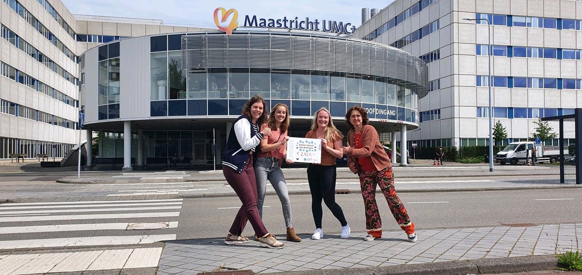 De studievereniging van Gezondheidswetenschappen <a href="/msvsante/">MSV Santé</a> heeft 2.420 euro opgehaald voor het Alzheimer Centrum Limburg!

We willen hen ontzettend bedanken voor hun inzet! We zijn heel blij met de mooie cheque die we in ontvangst hebben mogen nemen.