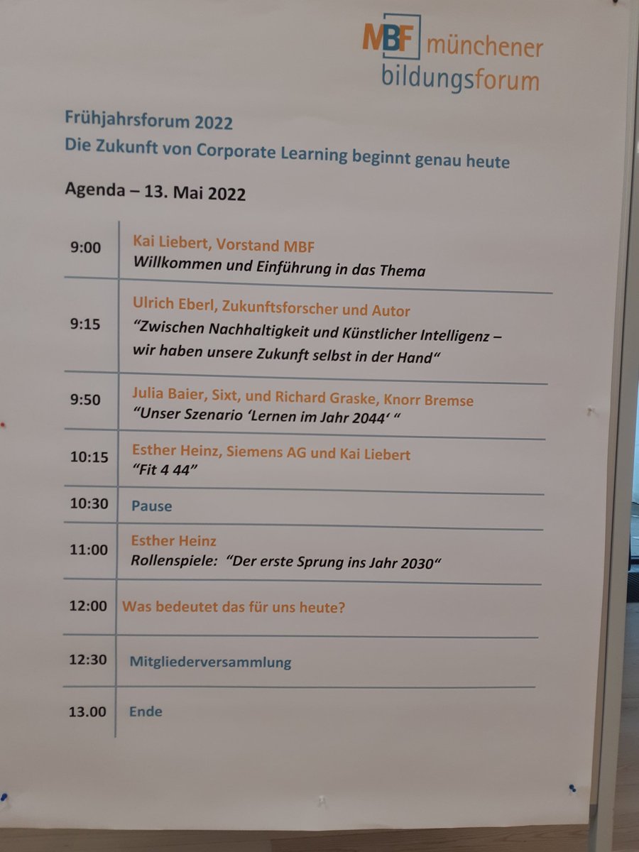 Gleich geht's los! Ab in die Zukunft 🚀