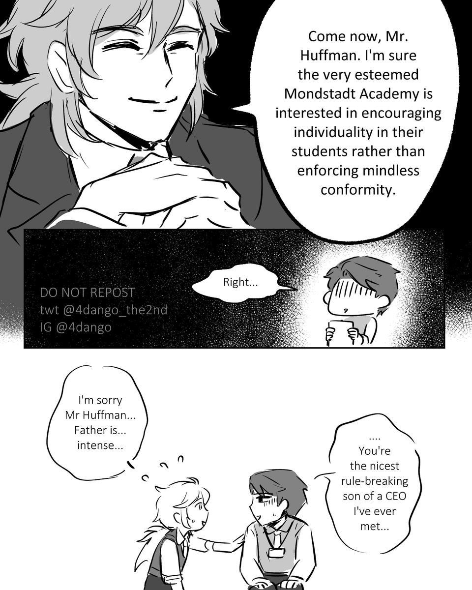 These two are in the same AU btw 