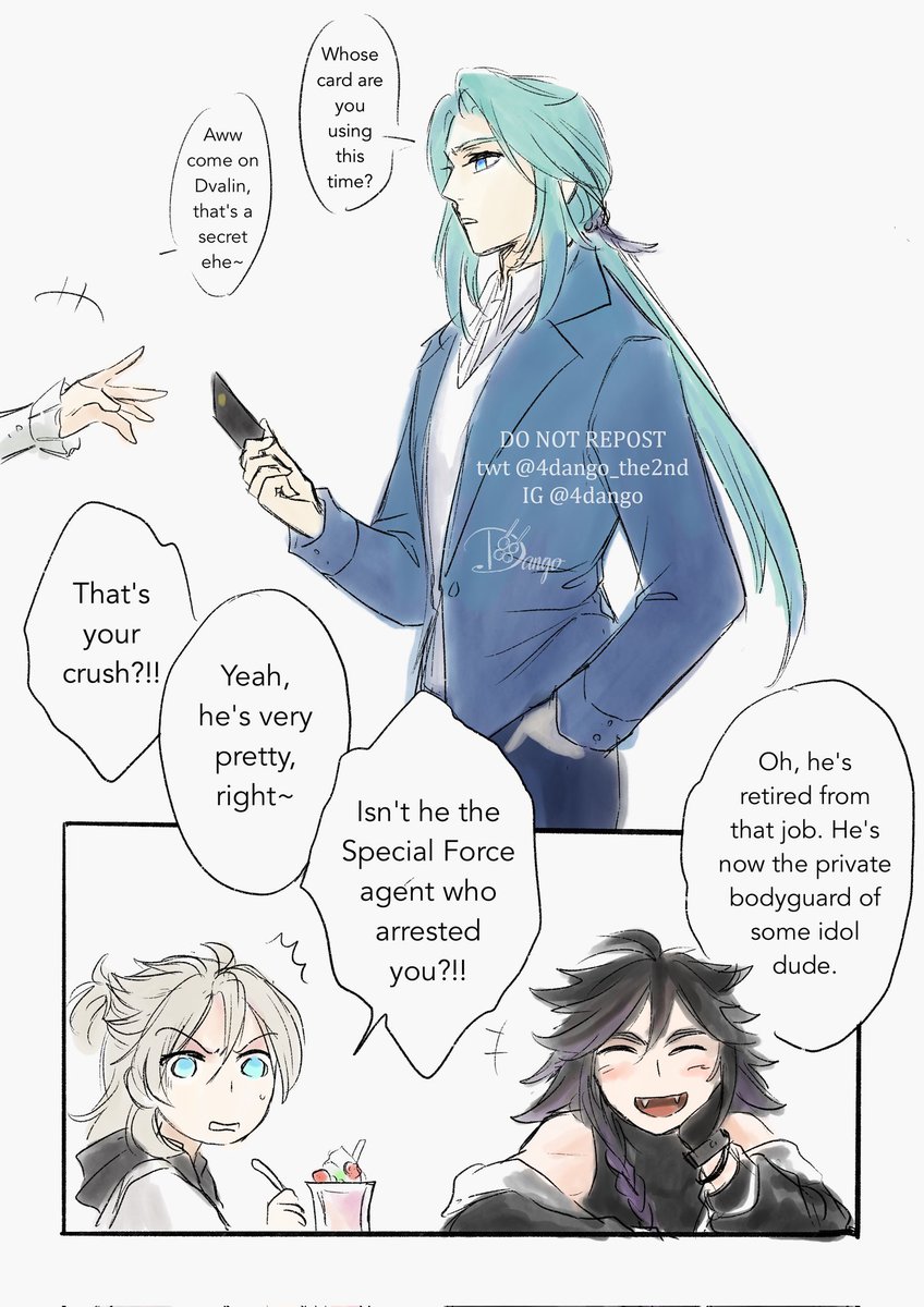 These two are in the same AU btw 
