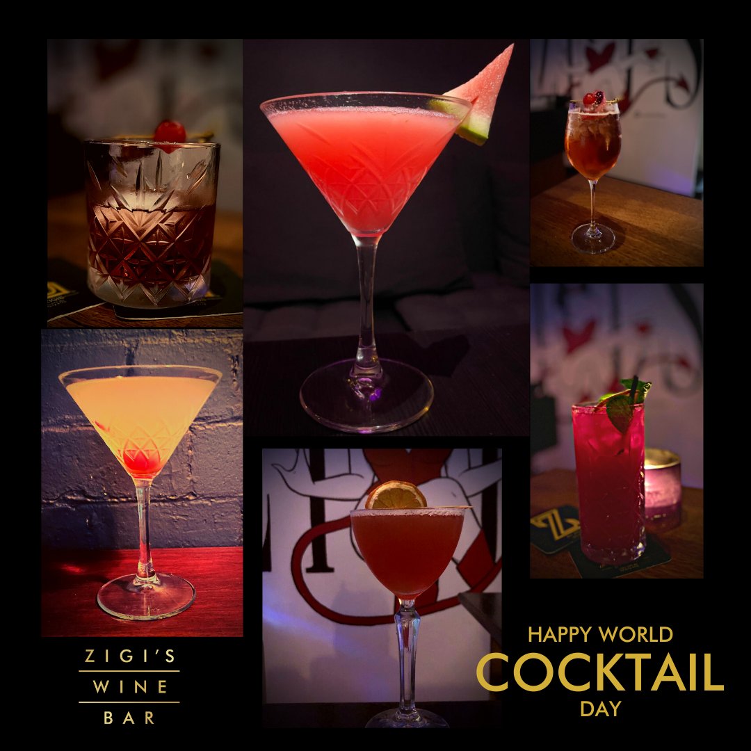 WineCheeseBar's tweet photo. Happy World Cocktail Day. 
We celebrating today with  
- Italian Sex Cocktail- 
Maia's take on dark and boozy Negroni. 
Gin, Vermouth, Chambord and shitload of LOVE ❤️
👉 Only at @zigiswinebar⁠

What is your favourite cocktail? https://t.co/k1koWeor8J