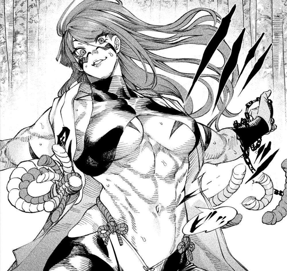 BuffWomanOTD's tweet photo. Muscular woman of the day is Fuma Kotaro from Tenkaichi: Nihon Saikyou Bugeisha Ketteisen https://t.co/LCqnuKeH2v