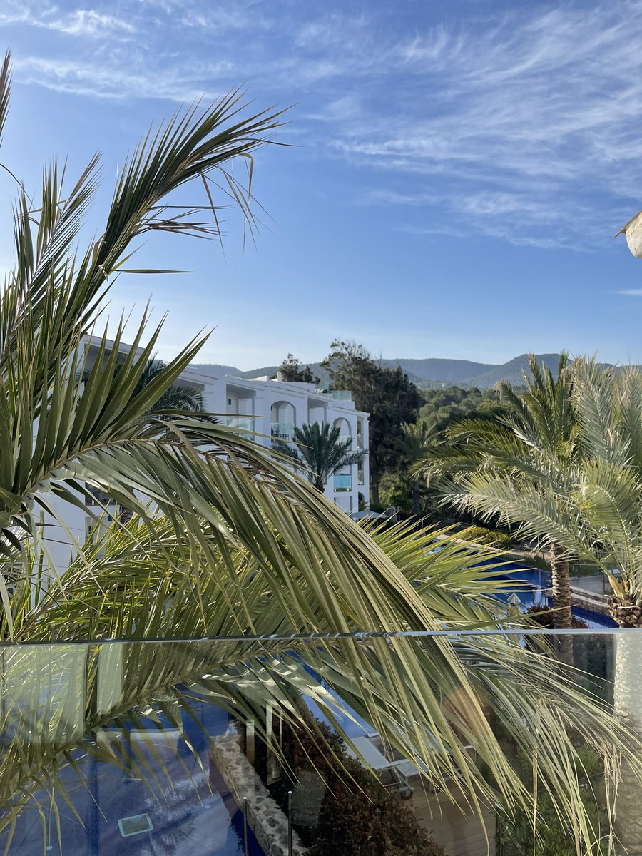 Ibiza this morning!