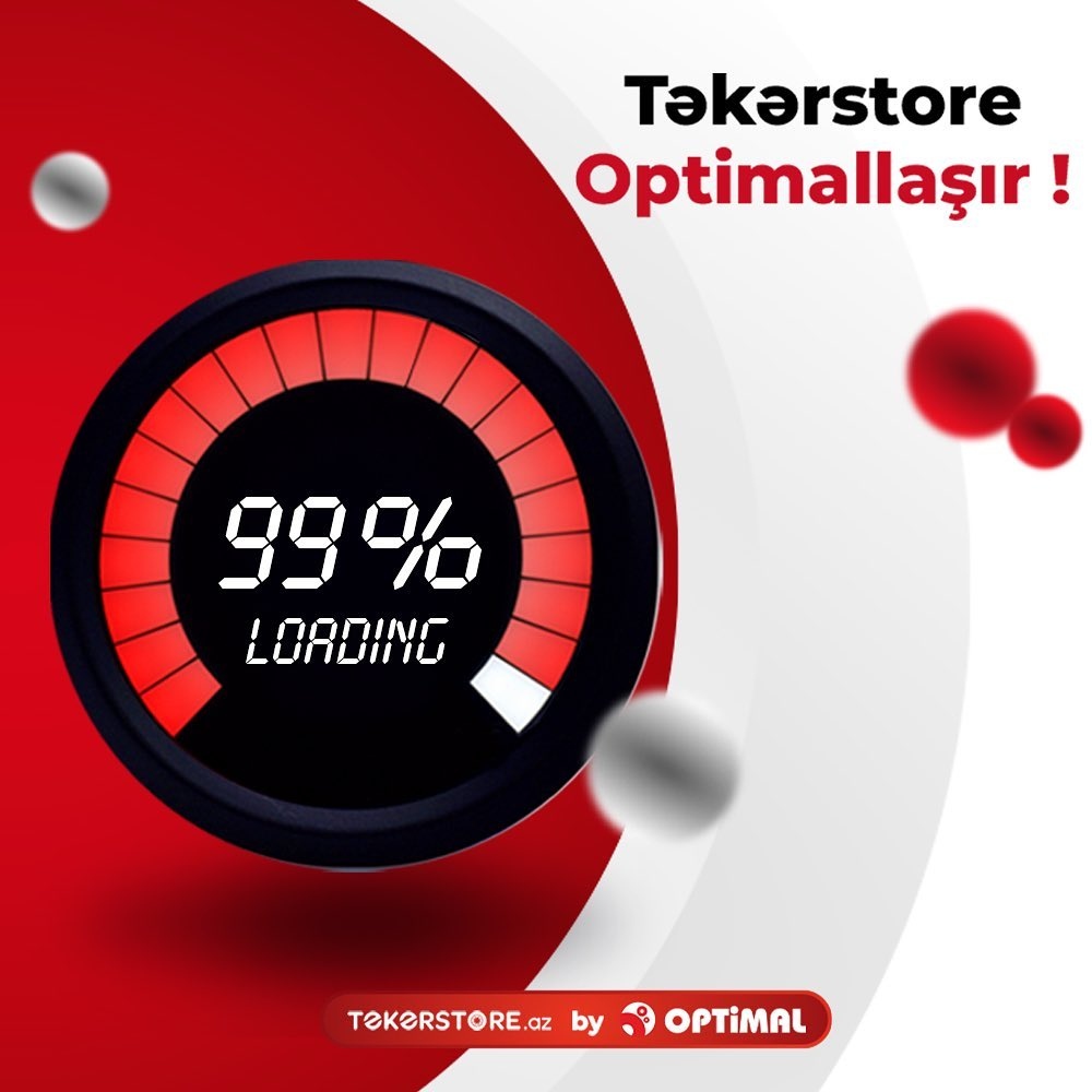 Təkərstore layihəsini texniki olaraq optimallaşdırmağa başladıq. Hər həftə saytda müxtəlif yeniliklərin şahidi olacaqsınız. Bizə göstərdikləri etimada və güvənə görə təşəkkürlər. 🥰