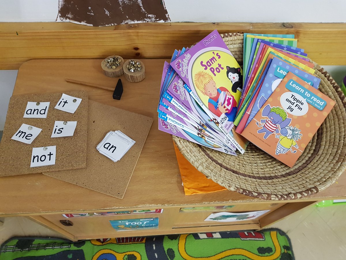 SonandreF's tweet photo. Children develop and learn best through everyday, fun activities. Making literacy interactive and visually inviting is important in Early Years. #EYLiteracy #PYP #learnerprofile https://t.co/DFDxuMd5jl