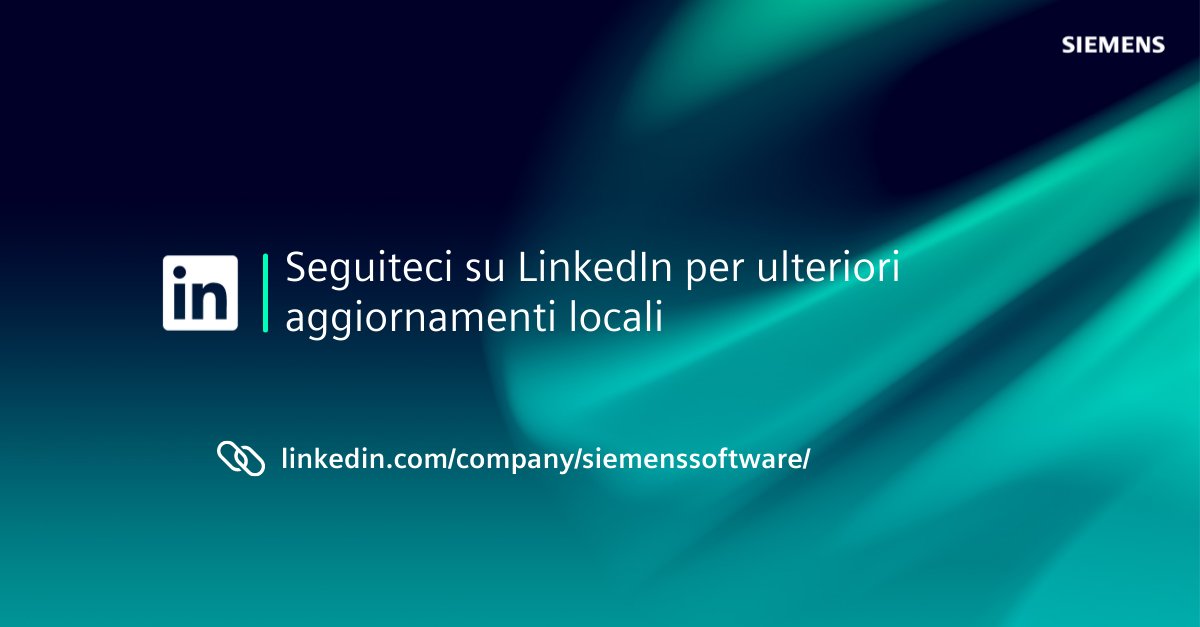Seguiteci su LinkedIn per avere ulteriori informazioni sul settore, sui clienti e sui prodotti e farci sapere cos'altro vorreste scoprire: sie.ag/3MajPkd
#TodayMeetsTomorrow