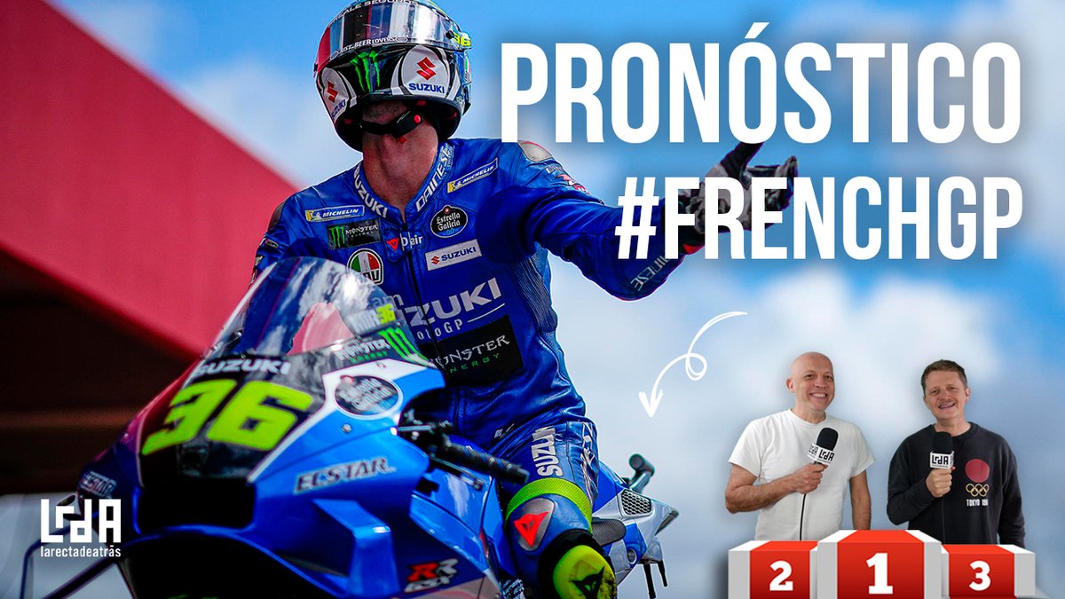 larectadeatras's tweet photo. Nuestros pronósticos para el #FrenchGP
Dejad los vuestros en los comentarios de YouTube para ganar la camiseta de la sabiduría o el parche de #LRDA
¡Pincha el enlace!
▶️ https://t.co/9FgQGzSUmI
Verlo es opcional, suscribirse y compartirlo es obligatorio 😜
#MotoGP #Moto https://t.co/ub476Hkdun