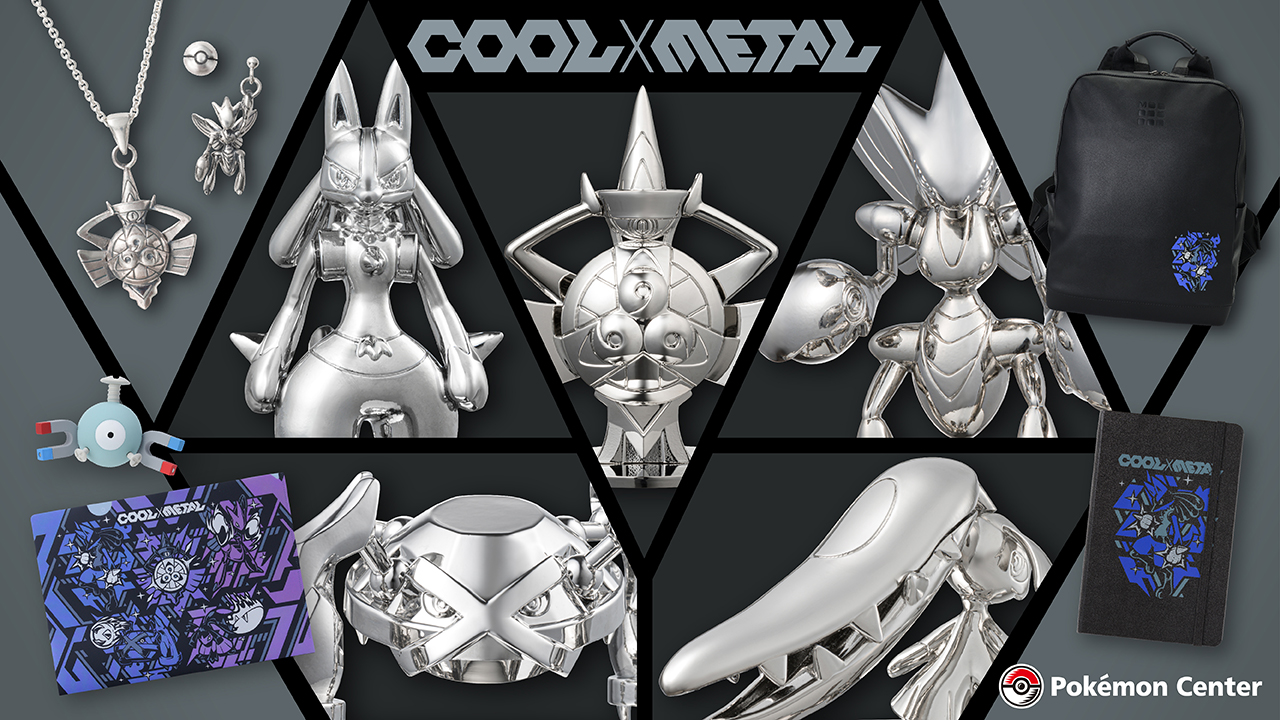 ポケモンcool×metal メタルフィギュア5種セット-