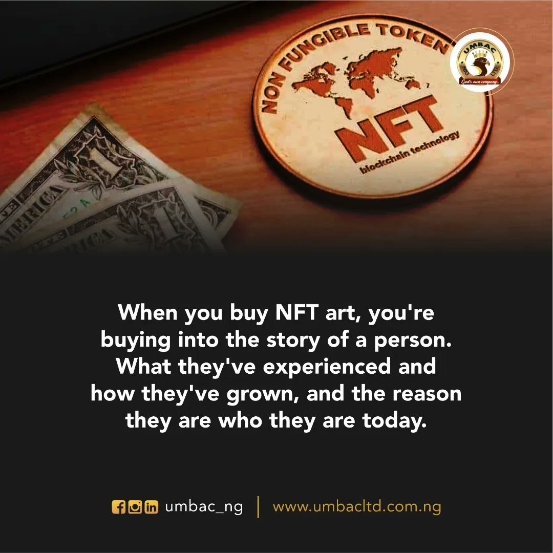 umbac_ng's tweet photo. As of April 15, 2022, the aggregate number of sales of NFTs recorded on the Ethereum blockchain over 30 days was 22.6 thousand.
Start your day with coffee. End your day with NFTs.
For inquiries please call:
+234 706 554 0890
Or visit: https://t.co/XY6rx1B2x3
#umbac #investinnft https://t.co/x5ZH9PL65e