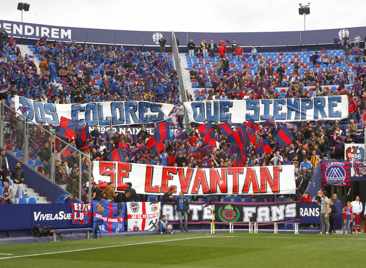 Dos colores que siempre se levantan!! Volveremos <a href="/LevanteUD/">Levante UD</a>  ❤️💙