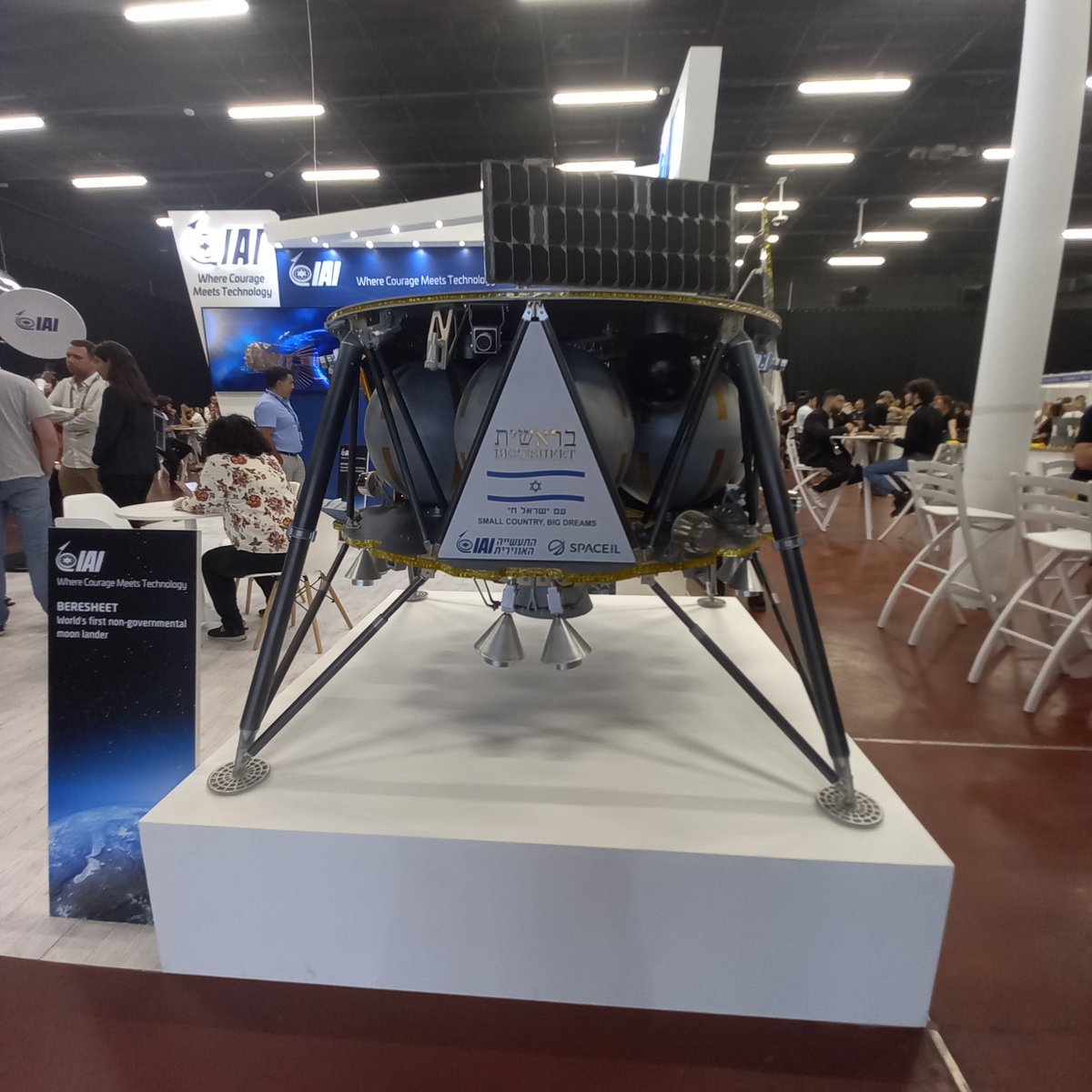 RanNatanzon's tweet photo. Space the final frontier...and today more accessible than ever!
fascinated by the huge potential of space, and great opportunities it holds for Israeli innovation ecosystem at #SpaceTechSummit 2022 .
#Spacetech #innovation #reblonde https://t.co/yopWpDi5O5