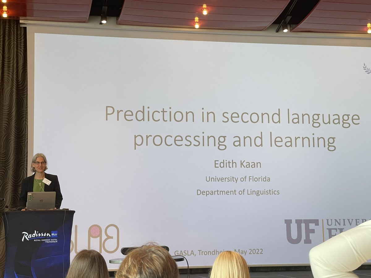 lab_polar's tweet photo. Edith Kaan @UfBlab kicking off @gasla16 day 2 with a wonderful plenary on prediction in second language processing! 🧠💪 https://t.co/vQXkWFuae0
