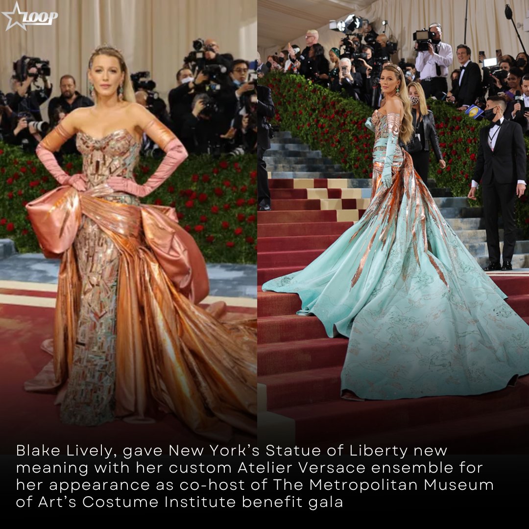 _starloop_'s tweet image. Our favourites from Met Gala 2022✨
Tell us yours in the replies😁

#MetGala #MetGala2022 #metgalabestdressed #blakelively #NatashaPoonawalla #sarahjessicaparker