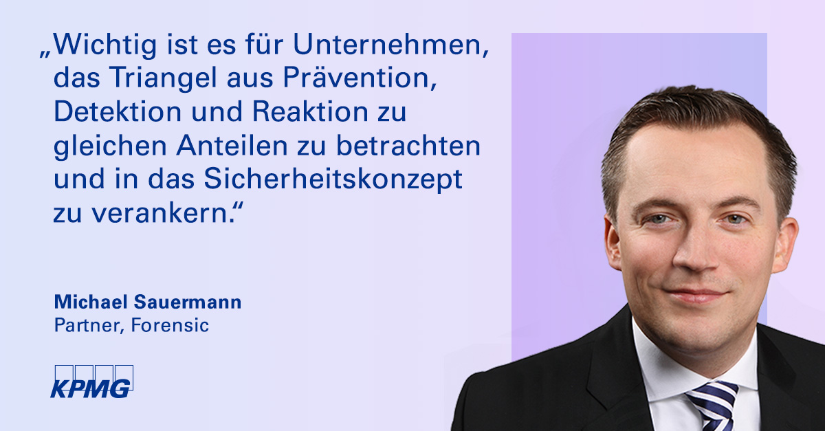 Manipulation, #Erpressung, Sabotage sowie Überlastung von Infrastrukturen: All das kann Unternehmen drohen, wenn sie Opfer einer #Cyberattacke werden. Wie man Schlimmeres verhindert, erzählt <a href="/MichaSauermann/">Michael Sauermann</a>, Partner, Forensic Technology, im Podcast: hubs.ly/Q01b5q8q0