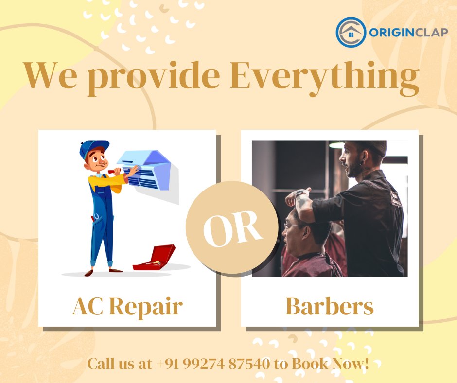 originclap's tweet photo. Do you have a Shop and Looking for Clients??
Join Origin Clap for Free and Get Clients from all over your City and Earn More than Rs. 50,000 per Month.
Visit https://t.co/omYiDGPepm now!
#acservicing  #acrepair #originclap #repairingservices #delhincr #noidacity #india #rareoils https://t.co/Kf2NrNWZLI