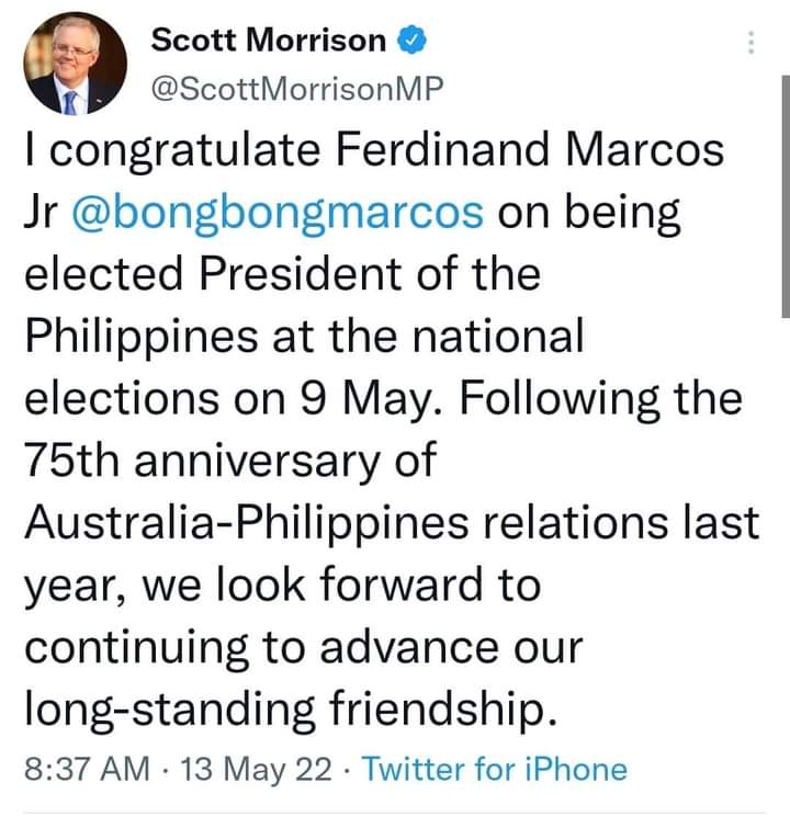 Buti pa Ang taga ibang lahi nag congratulate na sila ke bbm pero ung mga taga mars ngraraly pa sila di matanggap Ang pagkatalo
<a href="/lenirobredo/">Leni Robredo</a> 
<a href="/kikopangilinan/">Kiko Pangilinan</a> 😂😂😂😂